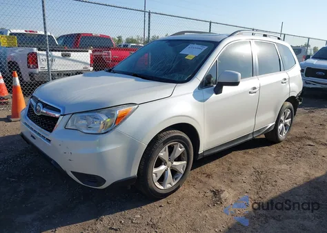 2015 Subaru Forester 2.5I Premium from USA, damaged, VIN JF2SJAFC0FH524063